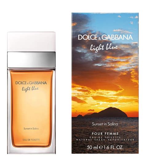 perfum dolce gabbana light blue sanset in salina|dolce and gabbana salina.